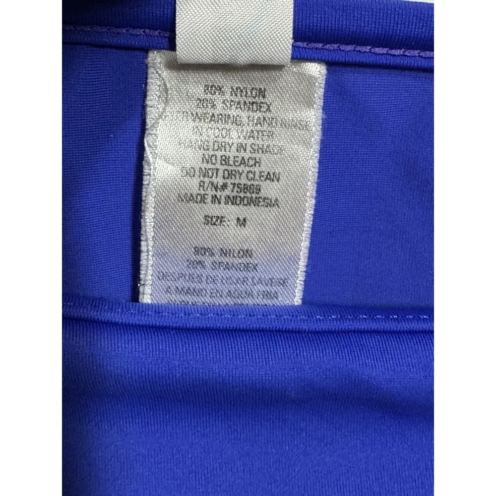 Malibu Dream Women's Size Medium Bikini Swimsuit Blue W/ Butterfly‎ Emblem